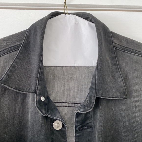 Hudson men’s 3/4 sleeve dark denim jacket - Picture 3 of 6